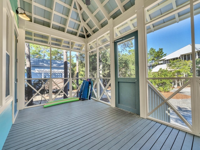 147 Silver Laurel Way, Santa Rosa Beach, FL 32459 - view of unfurnished sunroom