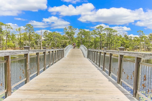 147 Silver Laurel Way, Santa Rosa Beach, FL 32459 - dock area featuring a water view