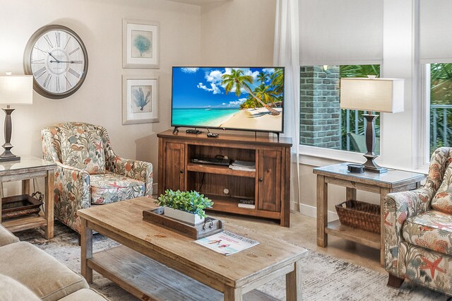 view of living room