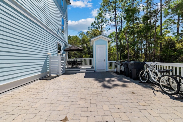 view of patio / terrace