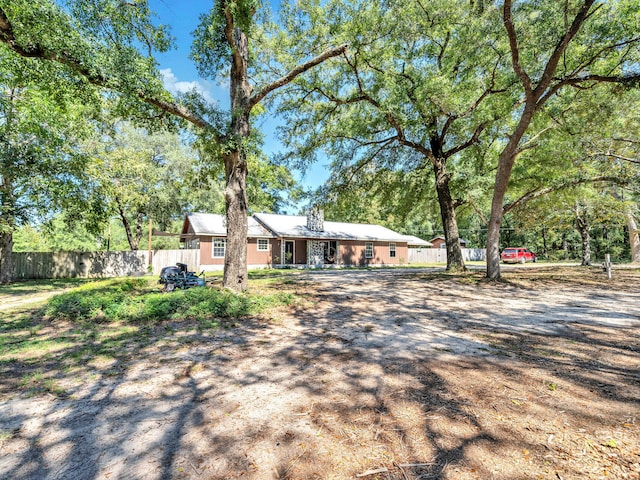 view of ranch-style house