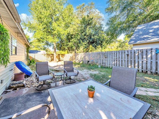 138 Summit Ct, Niceville, FL 32578 - view of patio / terrace with a fenced backyard