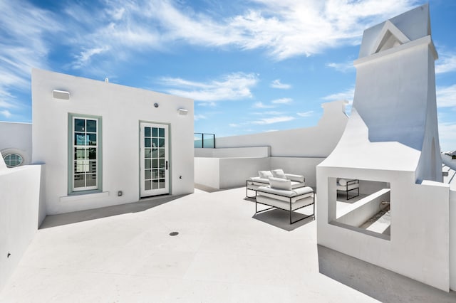 view of patio / terrace featuring outdoor lounge area