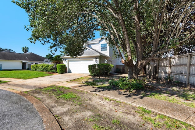 880 Brande Ct, Shalimar, FL 32579 - view of front of house featuring concrete driveway and a garage