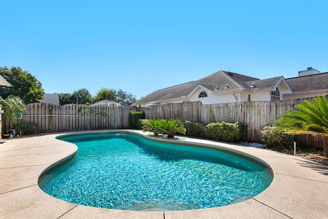 880 Brande Ct, Shalimar, FL 32579 - view of pool featuring a fenced backyard
