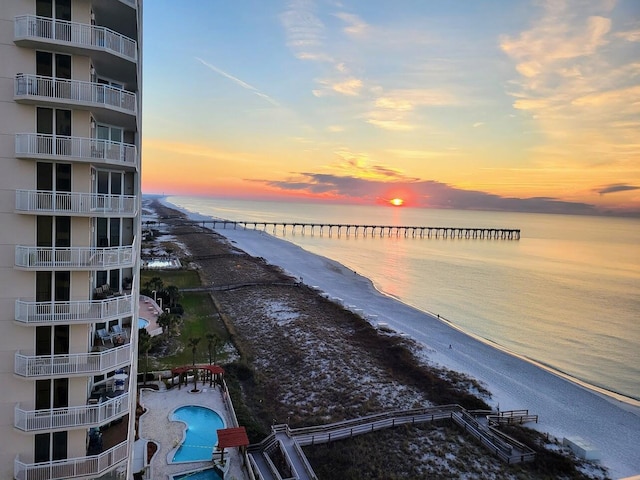 8477 Gulf Blvd Unit 1001, Navarre, FL 32566 - view of water feature featuring a view of the beach