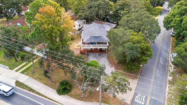 aerial view