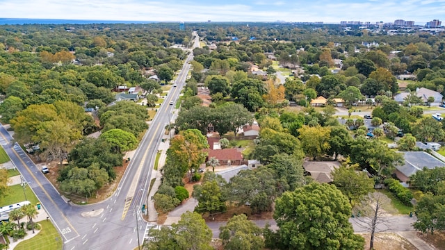 aerial view