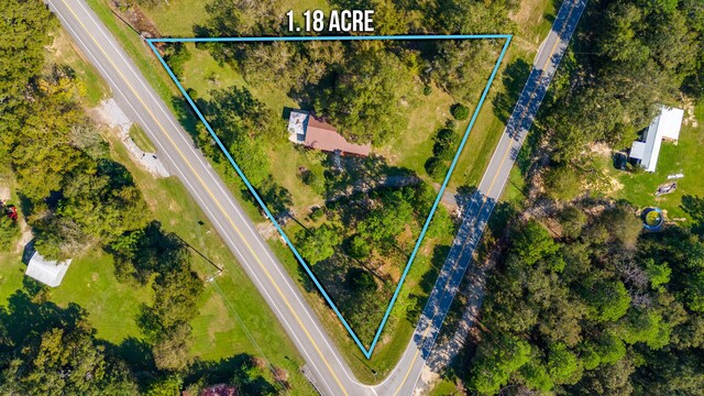 18040 US Highway 331 N, Defuniak Springs, FL 32433 - aerial view of property's location featuring property parcel outlined