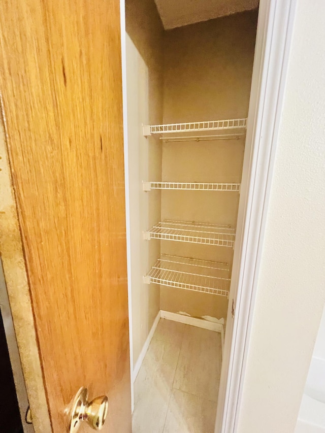 view of closet
