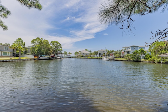 property view of water