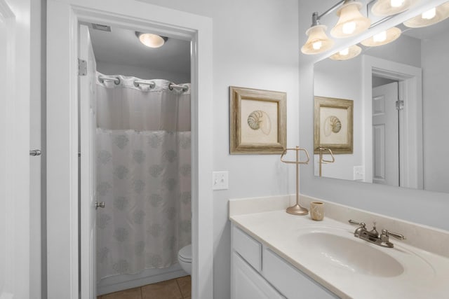 59 N Myrtle Dr Unit 207, Santa Rosa Beach, FL 32459 - full bath featuring vanity, tile patterned flooring, and toilet