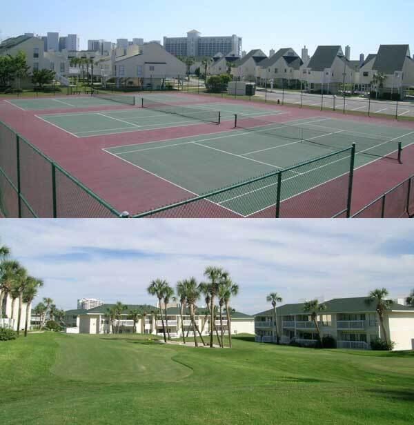 775 Gulf Shore Dr Unit 8101, Destin, FL 32541 - view of tennis court featuring a residential view