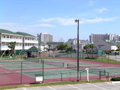 view of tennis court