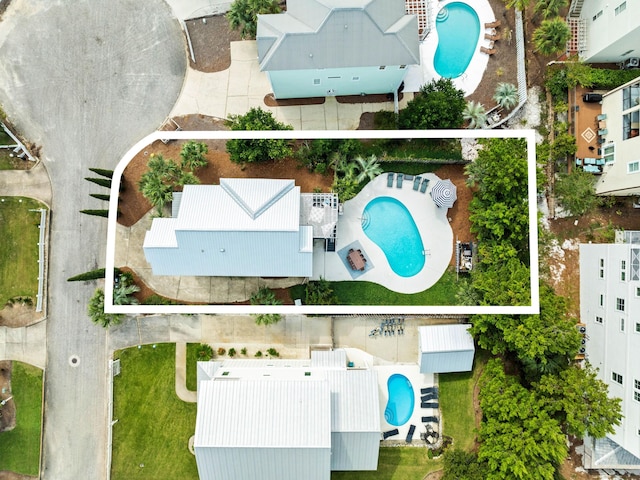 28 Sandcastle Ct, Santa Rosa Beach, FL 32459 - bird's eye view