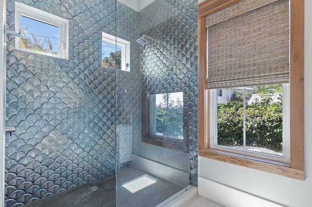 bathroom with plenty of natural light