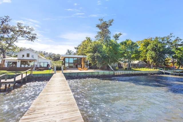 103 Native Tree Ln, Santa Rosa Beach, FL 32459 - dock featuring a water view