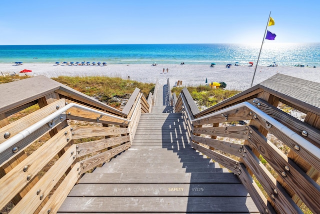 778 Scenic Gulf Dr Unit 423, Miramar Beach, FL 32550 - water view featuring nearby beach