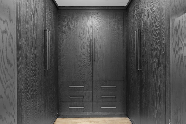 interior space with wood-type flooring
