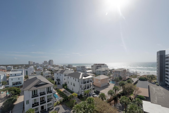 city view featuring a water view