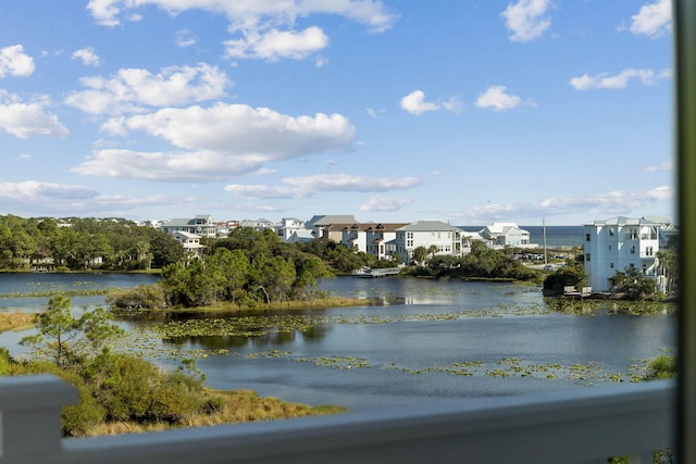 property view of water