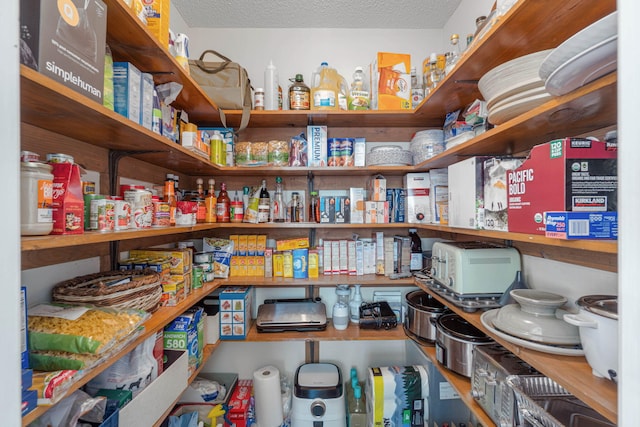 view of pantry