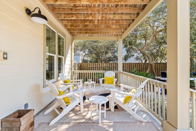 view of patio / terrace