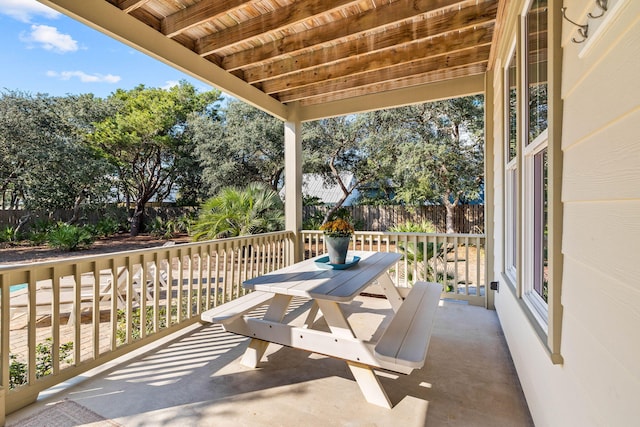 view of patio / terrace