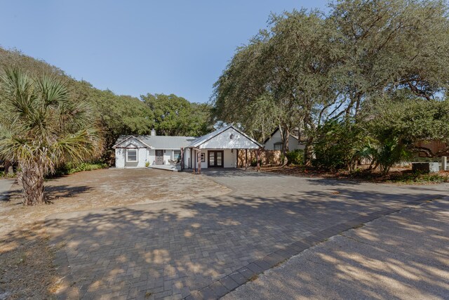 view of ranch-style home