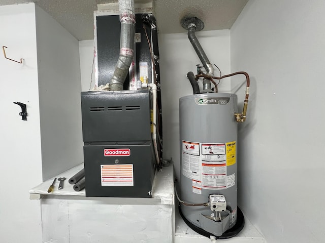 utilities with gas water heater