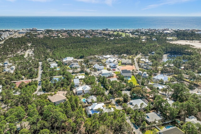 88 Beth Ln, Santa Rosa Beach, FL 32459 - birds eye view of property with a residential view and a water view