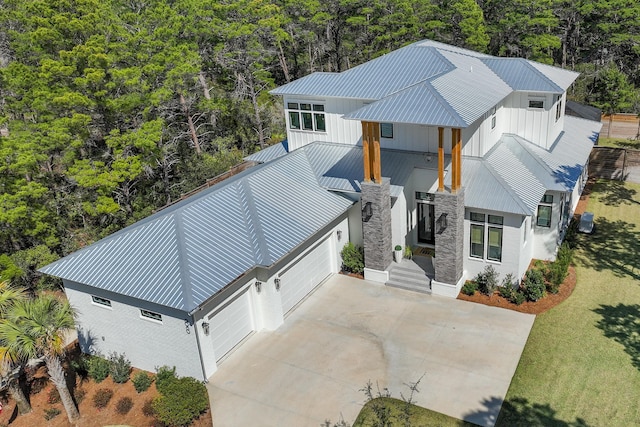 88 Beth Ln, Santa Rosa Beach, FL 32459 - birds eye view of property with a view of trees