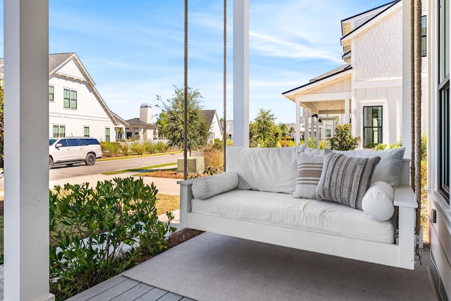 view of patio / terrace with outdoor lounge area