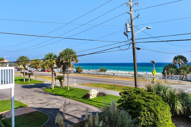 property view of water