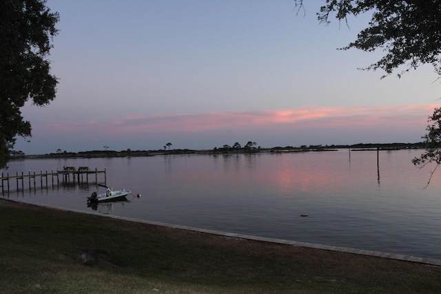 209 W Miracle Strip Pkwy Apt A104, Mary Esther, FL 32569 - dock area with a water view