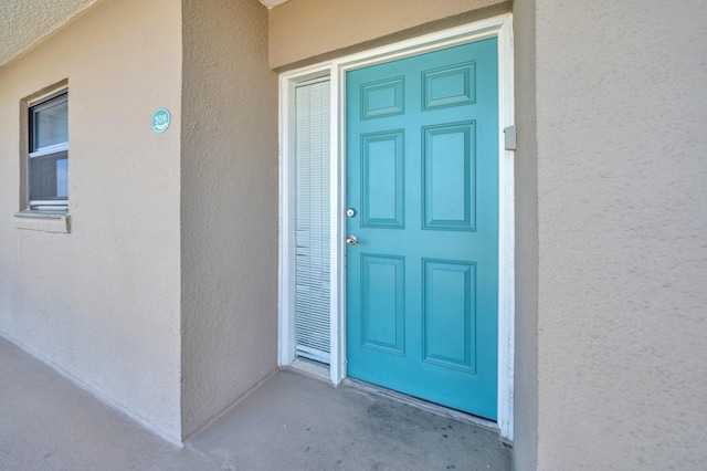 view of property entrance