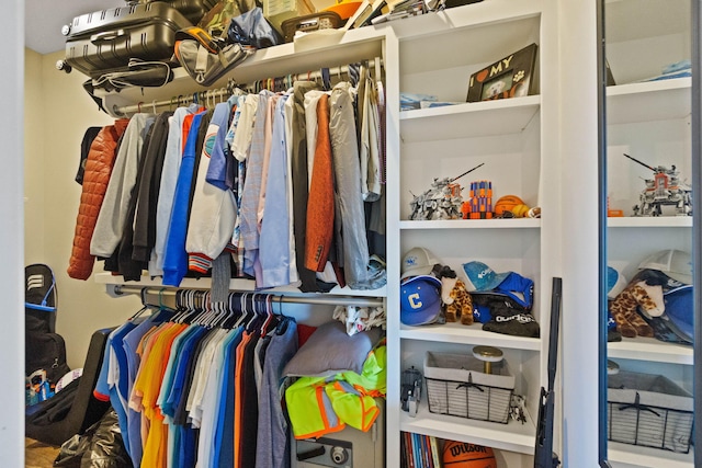 view of spacious closet