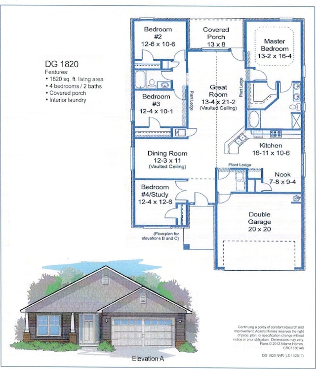 601 Alleyoak Ln Lot 11-2, Freeport, FL 32439 - view of floor plan / room layout