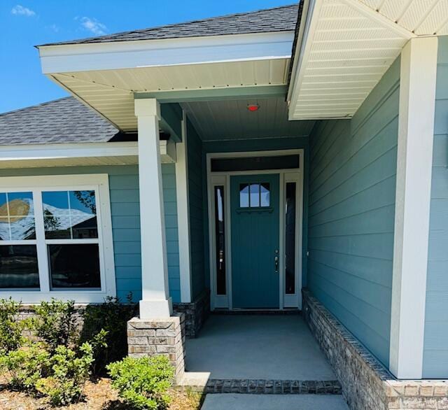 601 Alleyoak Ln Lot 11-2, Freeport, FL 32439 - doorway to property with roof with shingles