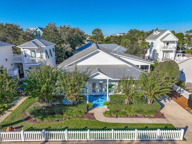 view of back of property