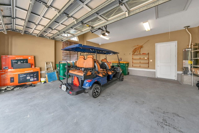 4705 Seastar Vis, Destin, FL 32541 - garage featuring a garage door opener and water heater
