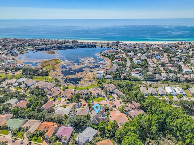 4705 Seastar Vis, Destin, FL 32541 - drone / aerial view featuring a residential view and a water view