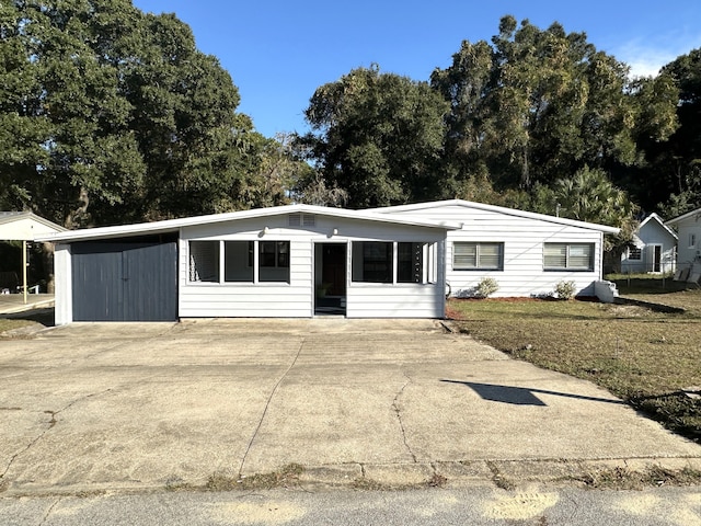 view of front of house