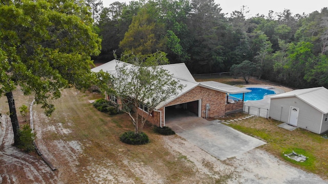 1097 Bob Mccaskill Dr, Defuniak Springs, FL 32433 - view of subject property featuring a pool area