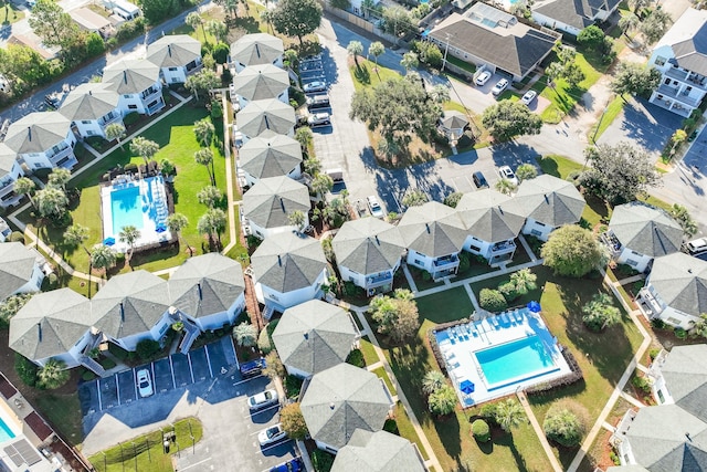 285 Payne St Unit 20B, Miramar Beach, FL 32550 - aerial view of residential area with a pool