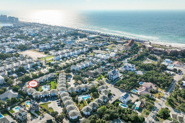 285 Payne St Unit 20B, Miramar Beach, FL 32550 - aerial view of property's location with expansive coastline