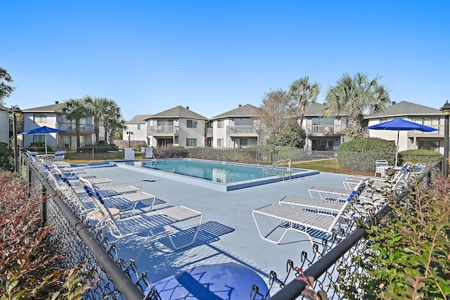 285 Payne St Unit 20B, Miramar Beach, FL 32550 - community pool featuring a residential view and fence