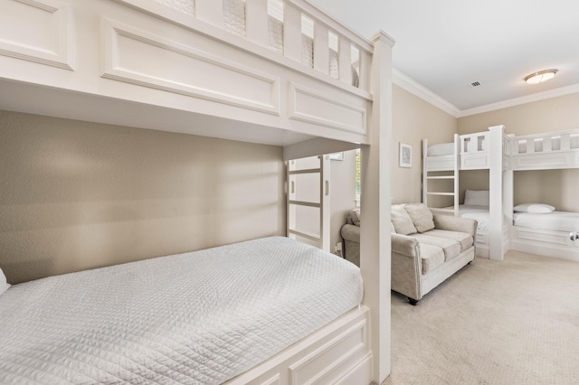 18 Spyglass Dr, Miramar Beach, FL 32550 - bedroom featuring ornamental molding and light colored carpet