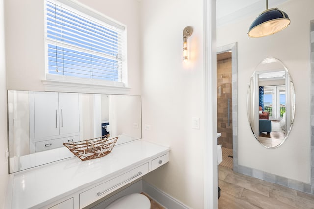 18 Spyglass Dr, Miramar Beach, FL 32550 - bathroom with healthy amount of natural light and tiled shower