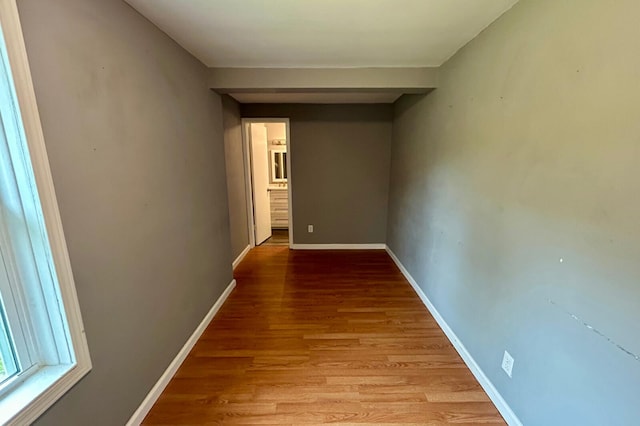 297 Anderson St, Crestview, FL 32536 - hallway with light wood-style floors and baseboards